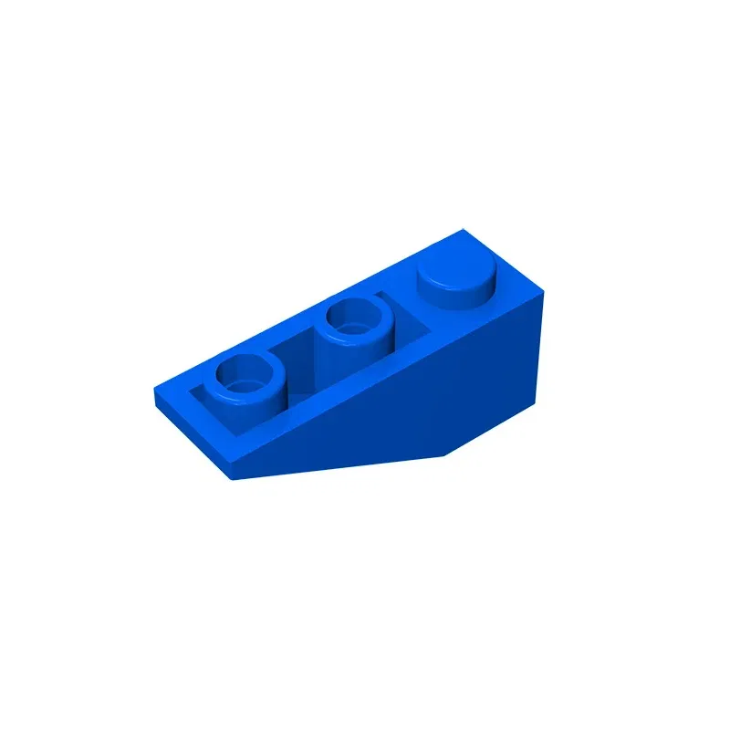 Color: Clear - Gobricks GDS-596 Slope, Inverted 33 3 x 1 compatiblewith lego 4287 pieces of children's toys Assembles Building Blocks Technical