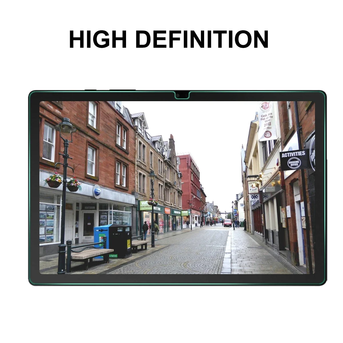 Color: Blue - 2PCS Screen Protector Tempered Glass For Samsung Galaxy Tab A7 T220 T500 A8 X200 A9 S6 S7 T870 S8 X700 S9 Lite FE Plus Gen Film