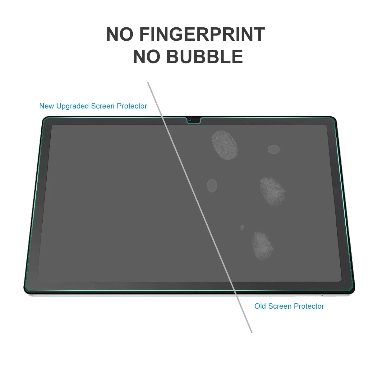 Color: Blue - 2PCS Screen Protector Tempered Glass For Samsung Galaxy Tab A7 T220 T500 A8 X200 A9 S6 S7 T870 S8 X700 S9 Lite FE Plus Gen Film