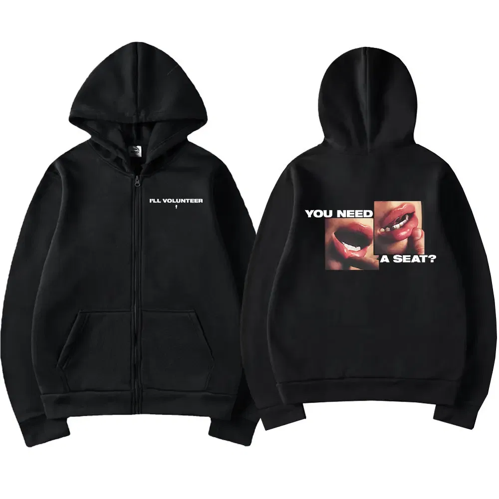 Color: Lavender, Size: S - Hit Me Hard and Soft 2025 Tour Zipper Hoodies Fans Gift Men Women Clothing Pullovers Fashion Hip Hop Zip Up Sweatshirts Jackets