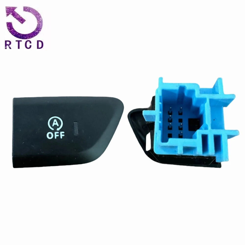 Color: SKY BLUE, Ships From: CHINA - ECO start stop emergency light switch anti slip lock seat adjustment switch air conditioning switch ACC FOR Renault