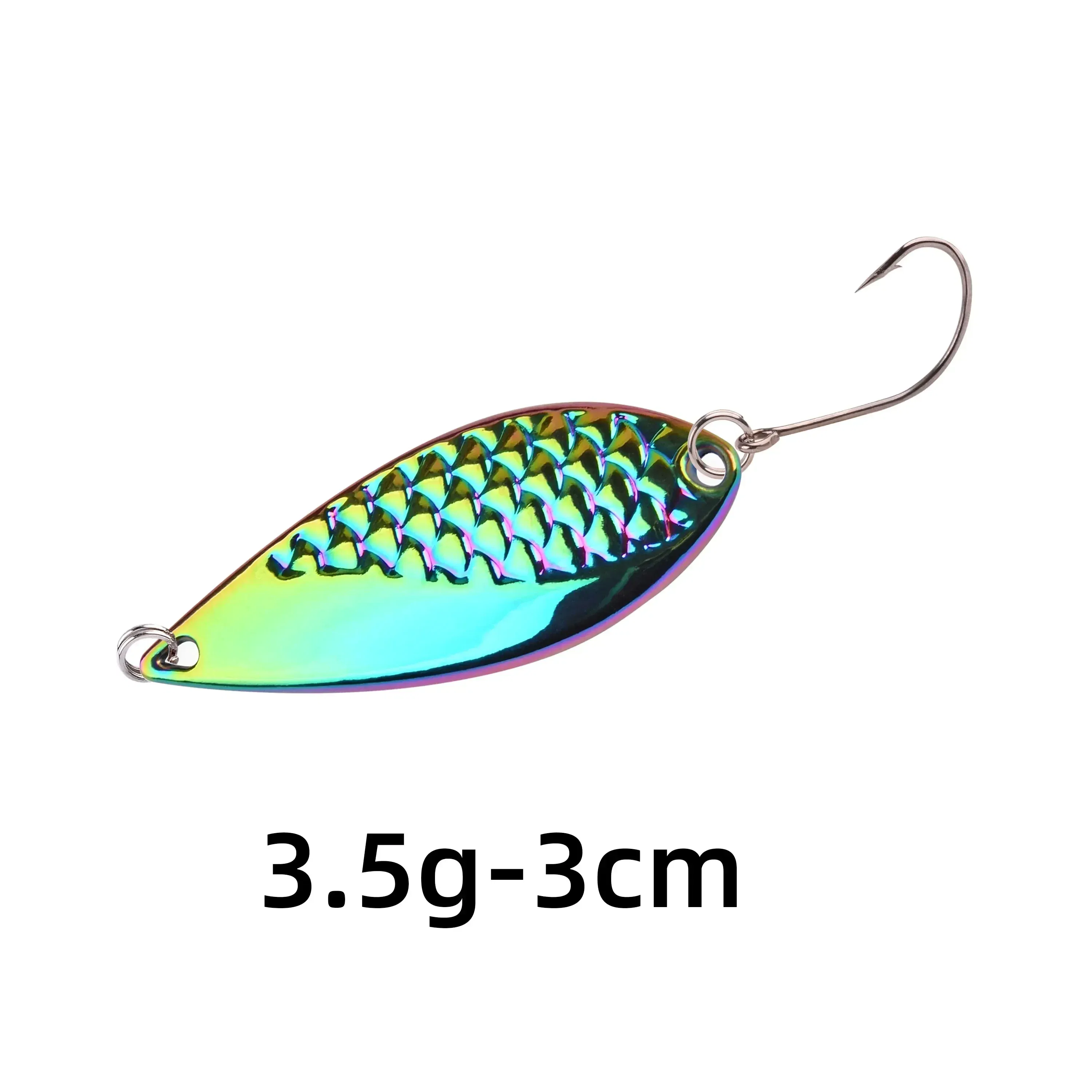 Color: Pink - Metal Spoon Sequin Fishing Lure 2.5g 3.5g 5g 7g 10g 15g 20g Pesca Leech Jig Wobbler Crankbaits for Fly Fishing Hard Baits Lures