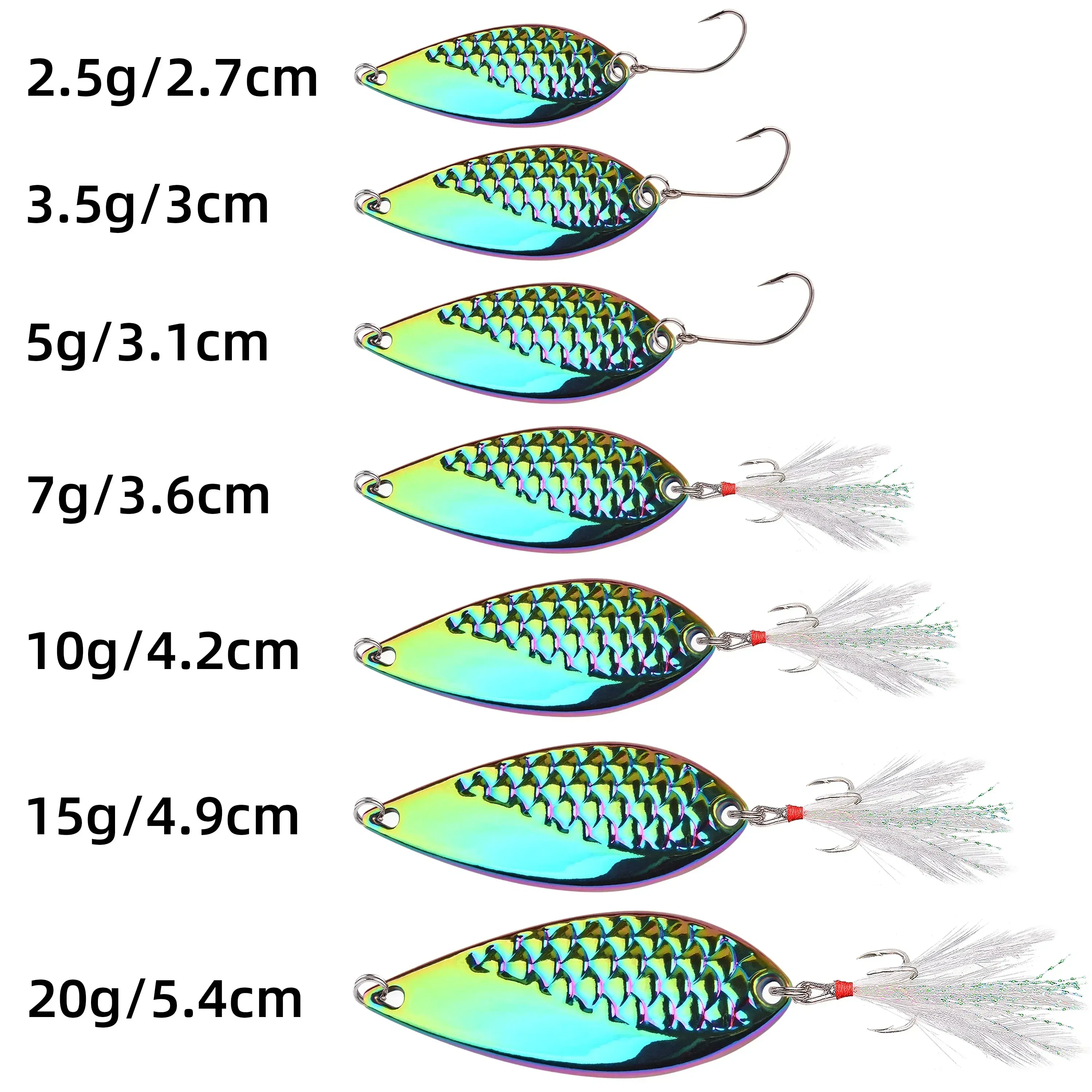 Color: Pink - Metal Spoon Sequin Fishing Lure 2.5g 3.5g 5g 7g 10g 15g 20g Pesca Leech Jig Wobbler Crankbaits for Fly Fishing Hard Baits Lures