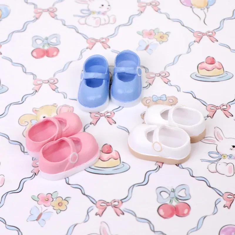 Color: SKY BLUE, Size: Other - Plastic OB11 Student Shoes Obitsu 11 Doll Shoes ob11 Doll Pointy Toe Shoes Diy Toys For dod Ddf Body9 1/12 Bjd Gsc Bjd Doll