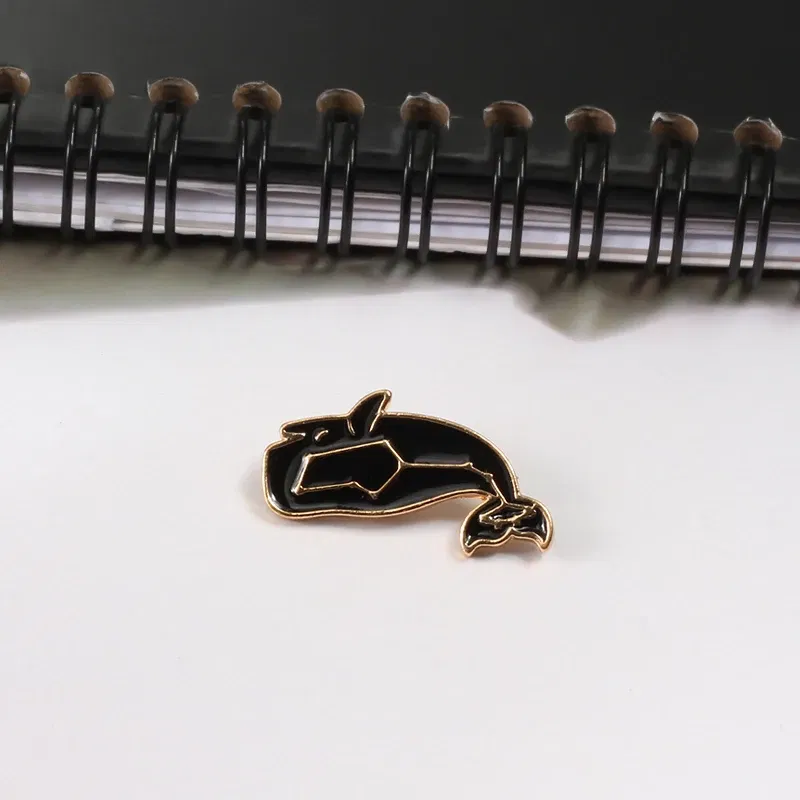 Metal color: Antique Copper Plated, Ships From: CHINA - Cartoon Fish Brooches Collection Fish Koi Flag Bag Clothes Decorative Jewelry Goldfish Shark Whale Brooch Lapel Enamel Pin Badge
