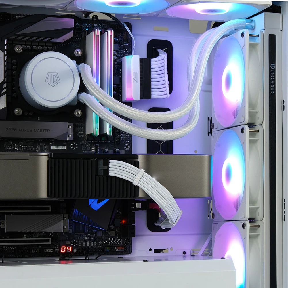 Color: Blue, Ships From: CHINA - ATX 24 Pin to 90 Degree Power Plug Adapter ARGB Mainboard Motherboard Power Supply Cable Modular DIY Mounting Accessessory