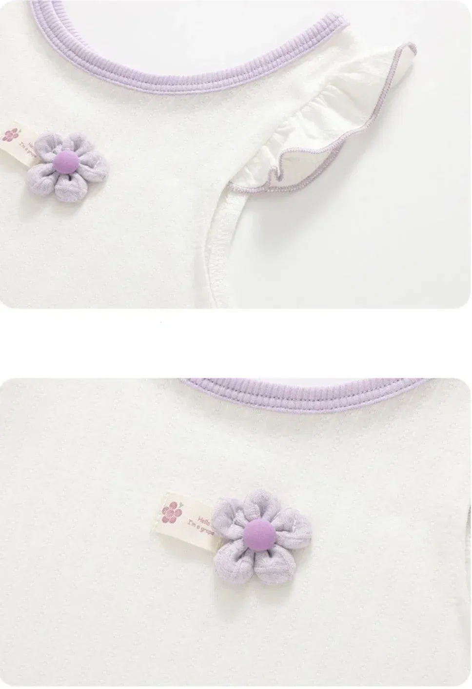 Color: PURPLE, Kid Size: 6M - New Girls' Camisole Vest Summer Thin Children's Sleeveless T-shirt Baby Small Flying Sleeve Top Girls Summer Clothing