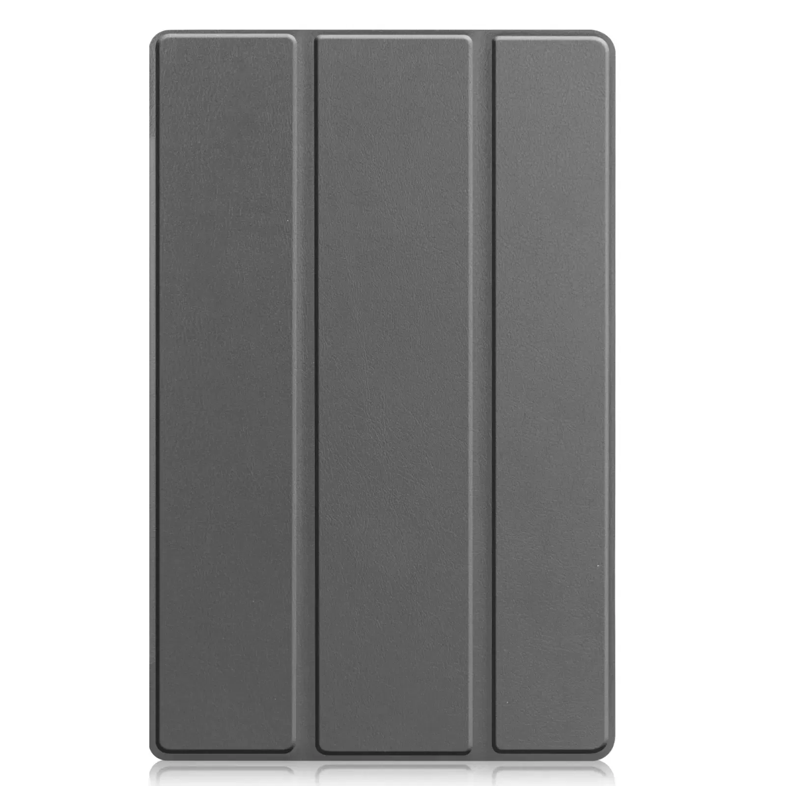 Color: GRAY, Size: Thirteen, Ships From: CHINA - For Lenovo Tab M10 HD 2nd Gen Case TB-X306F X306X Tri-Fold Stand Wake/Sleep Magnetic Protective Shell PU Leather Tablet Cover