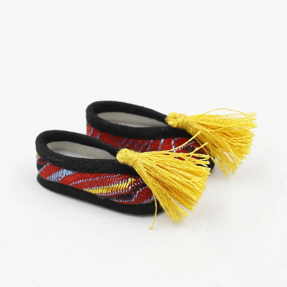DBS shoes for Blyth doll ICY DOLL Ancient Court style Embroidery shoes suitable for 1/6 Joint body doll ICY about 3cm length