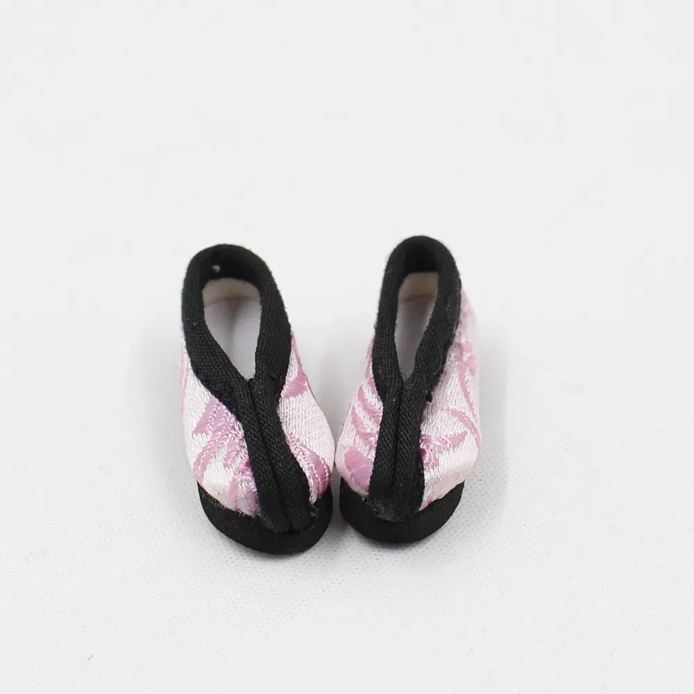 DBS shoes for Blyth doll ICY DOLL Ancient Court style Embroidery shoes suitable for 1/6 Joint body doll ICY about 3cm length