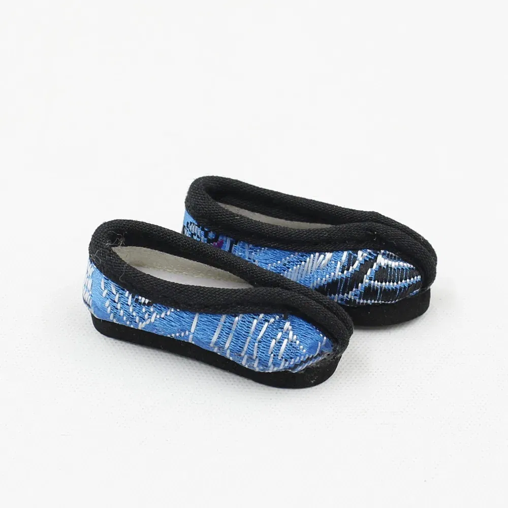 DBS shoes for Blyth doll ICY DOLL Ancient Court style Embroidery shoes suitable for 1/6 Joint body doll ICY about 3cm length