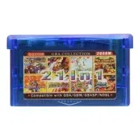 Color: light yellow - 32 Bit GBA Game Cartridge All in One Combo Card 150-999 Games 12-369-in-1 For GBA SP DS Video Game Console Card
