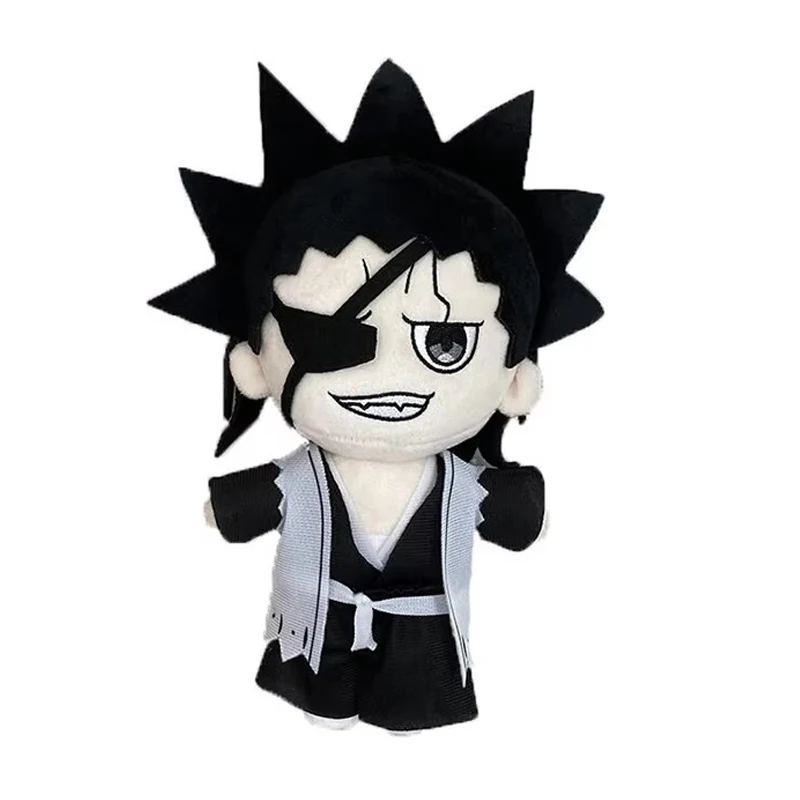 Color: FireBrick - Anime BLEACH Plush Toy Kuchiki Byakuya Kurosaki ichigo Aizen Sousuke Zaraki Rukia Ichimaru Gin Stuffed Doll Soft Figure Fan Gift