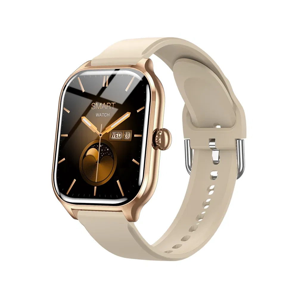 Color: black - LAXASFIT H9 and H6 Smartwatch Dial to Answer Calls Calorie Tracking Heart Rate Blood Oxygen Monitoring Bluetooth Smart Watch