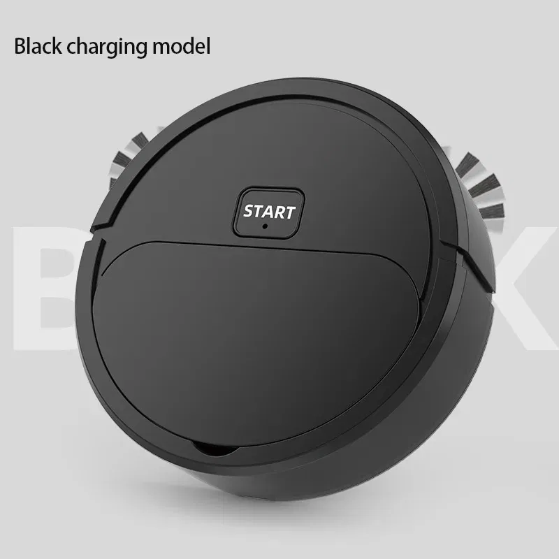Color: WHITE - Fully Automatic Sweeping Robot Sweep Vacuum Cleaner Mopping The Floor Mini Cleaner Home Use Lazybones Intelligent 3 In1 Sweeper