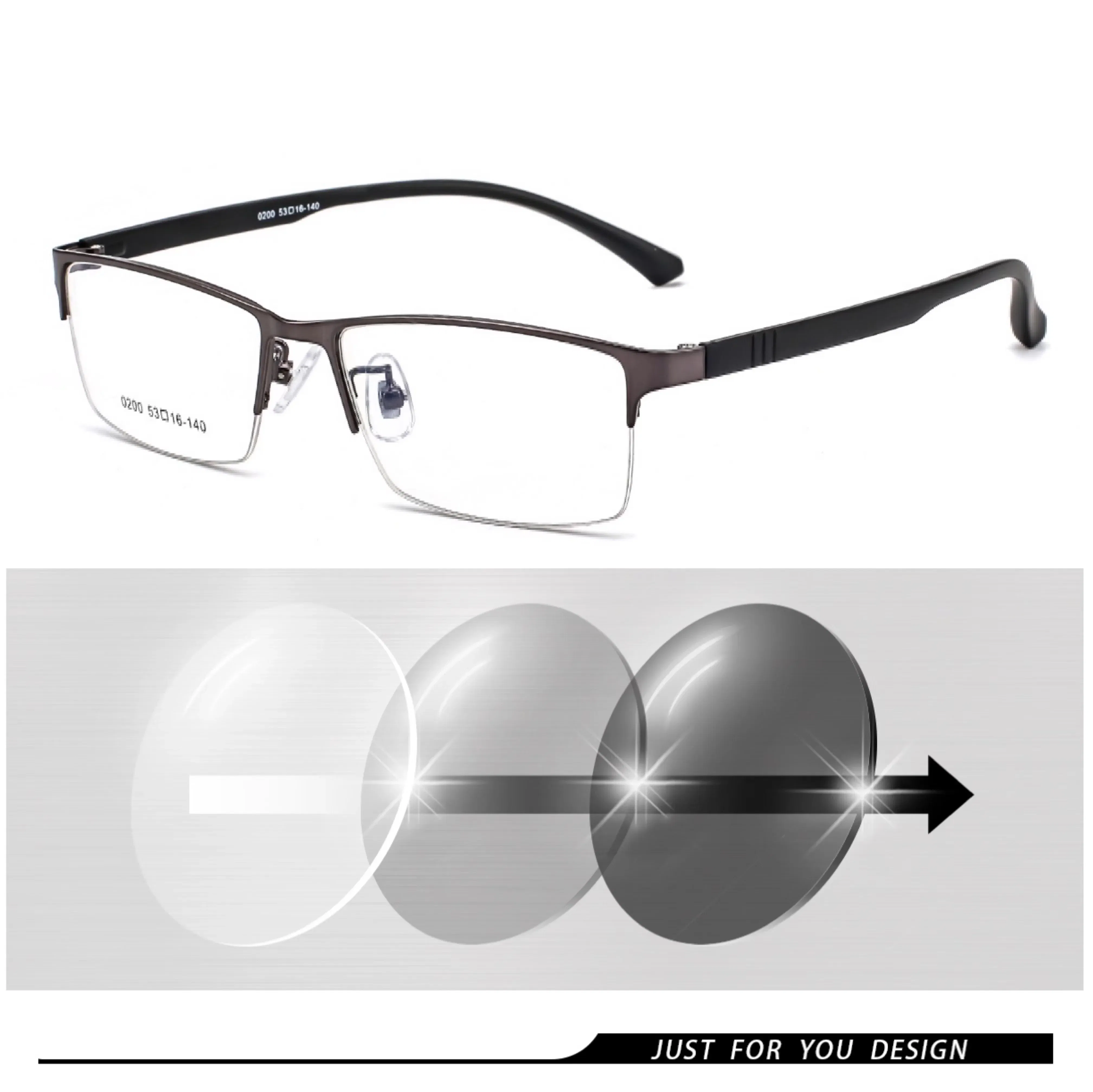 Frame Color: Red, Ships From: CHINA, Eye Prescription: +275 - Photochromic Sunglasses Chameleon Lens Myopia Blue Light Blocking Men's Computer Glasses Game for Sight +0.50 +0.75 +175 +2.5 +6