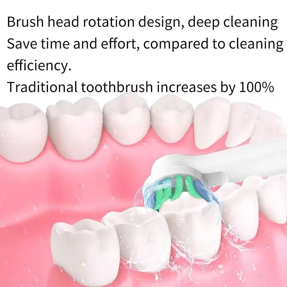 Color: Blue - Toothbrush Replacement Heads Refill for Oral B Electric Toothbrush Pro1000 Pro 3000 Pro5000 Pro7000 Vitality Floss Action
