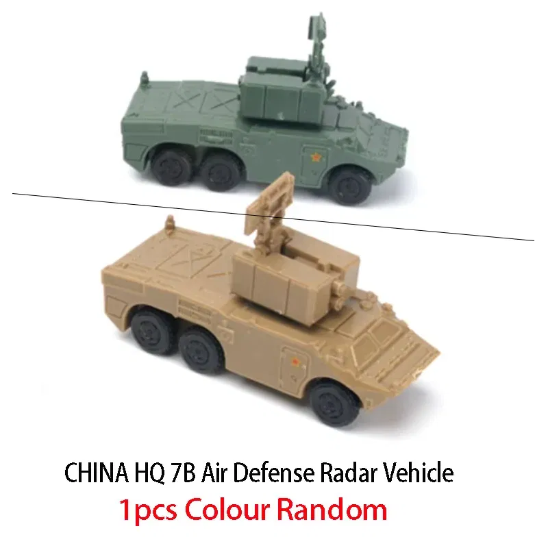 Color: army green - 1/144 4D Classic Tank Model WWII Tiger Leopard US GER CHN USSR RUS Finished Model Sand Table Plastic Tanks Toy