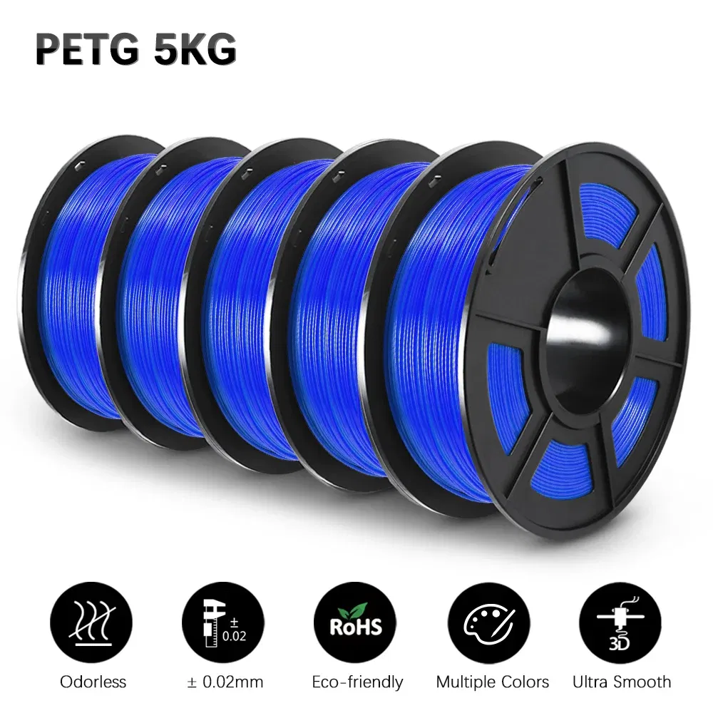 Color: Yellow, Ships From: CHINA - Top 3D Filament PETG/EASY ABS/TPU/ASA Filamnet 1.75mm 5Roll 1KG(TPU 0.5KG/Roll) 3D Printer Filament for 3D Printer