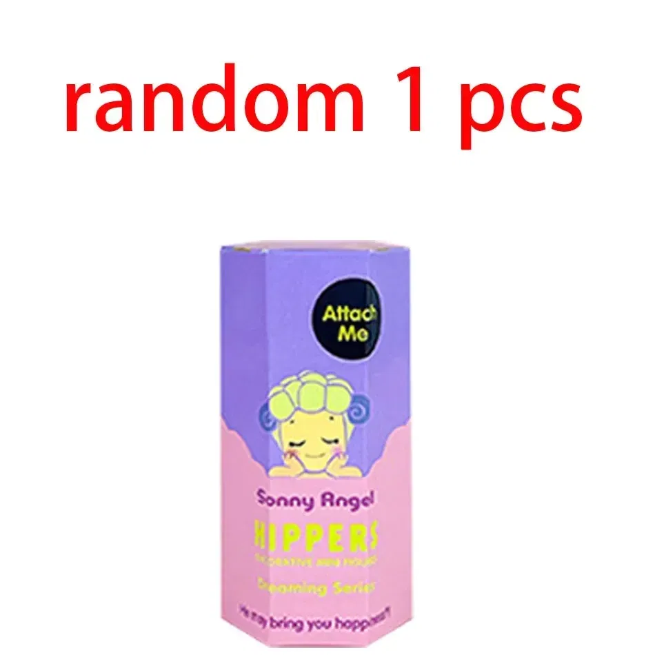 Color: Red - Mini Figures Ornaments Dolls Fans Children Christmas Birthday Gift Anime S Angel Cute Dreaming Sitting posture Series Blind Box