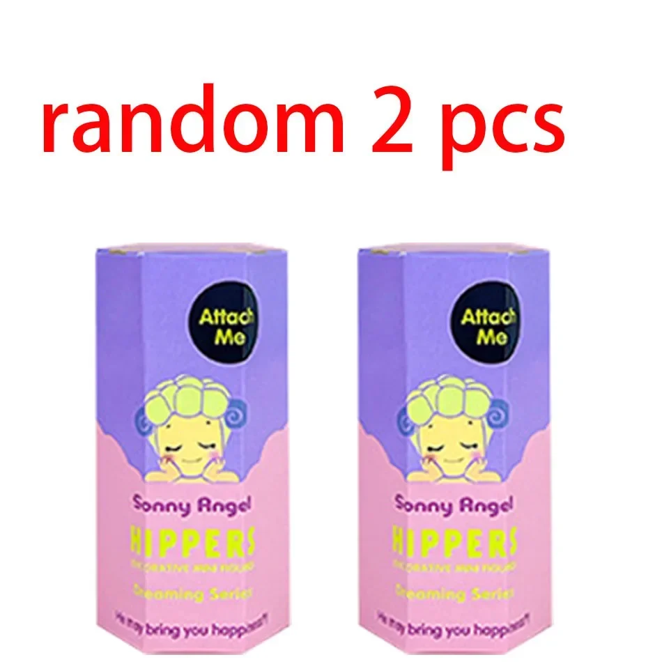 Color: Red - Mini Figures Ornaments Dolls Fans Children Christmas Birthday Gift Anime S Angel Cute Dreaming Sitting posture Series Blind Box