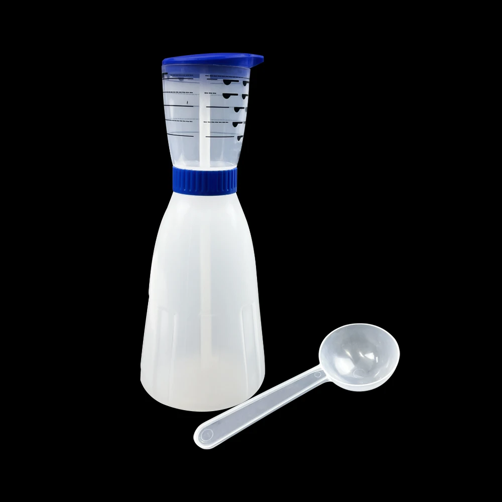 1Pcs Dental Alginate Mixing Cups Measuring Bottle Oral Impression Material Stirring Kettle Spoon Dentistry Equipment Tools