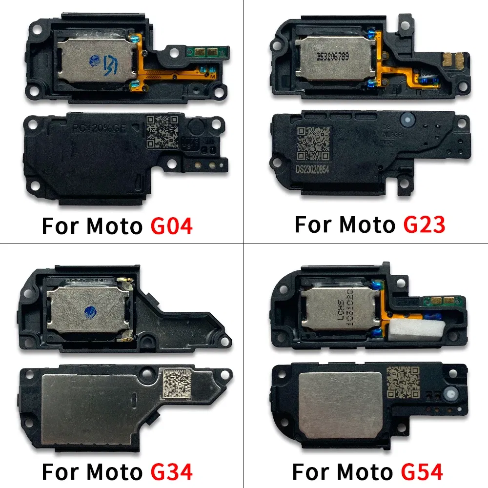 Color: Blue - 10Pcs, Loud Speaker Buzzer Ringer Accessories For Motorola Moto G13 G23 G53 G04 G14 G24 G34 G54 G40 G22 G32 G52 G72 G73 G42 G82