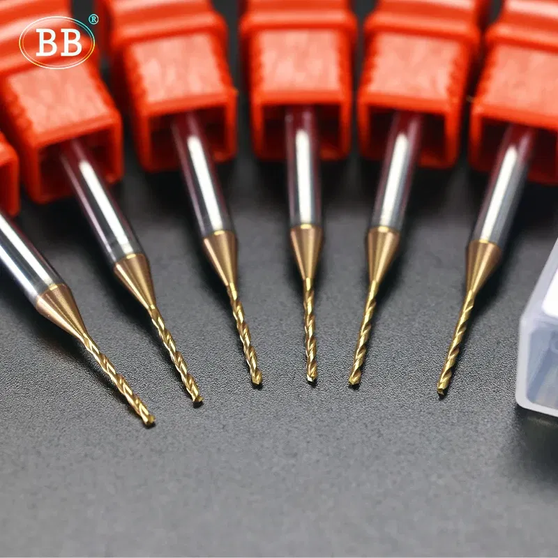 Hole Diameter: 11mm - BB 2.03-3.75mm Micro Drill Mini Coated Solid Carbide Bit Metal Iron Steel Hole Drilling 3xD Cutting Length D=4mm CNC Tool 1pcs