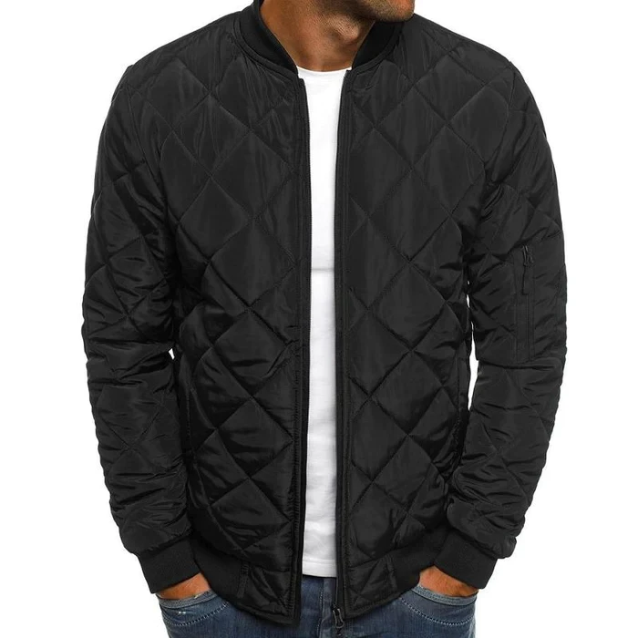 Solid Color Thermal Padded Jacket