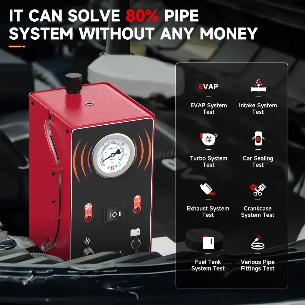 Color: Red, Ships From: CHINA - ANCEL S200 Car Gas Analyzers Smoke Leak Detector Automotive EVAP Leakage Gas Leakage Locator Oil Pipe Generator Diagnostic Tools