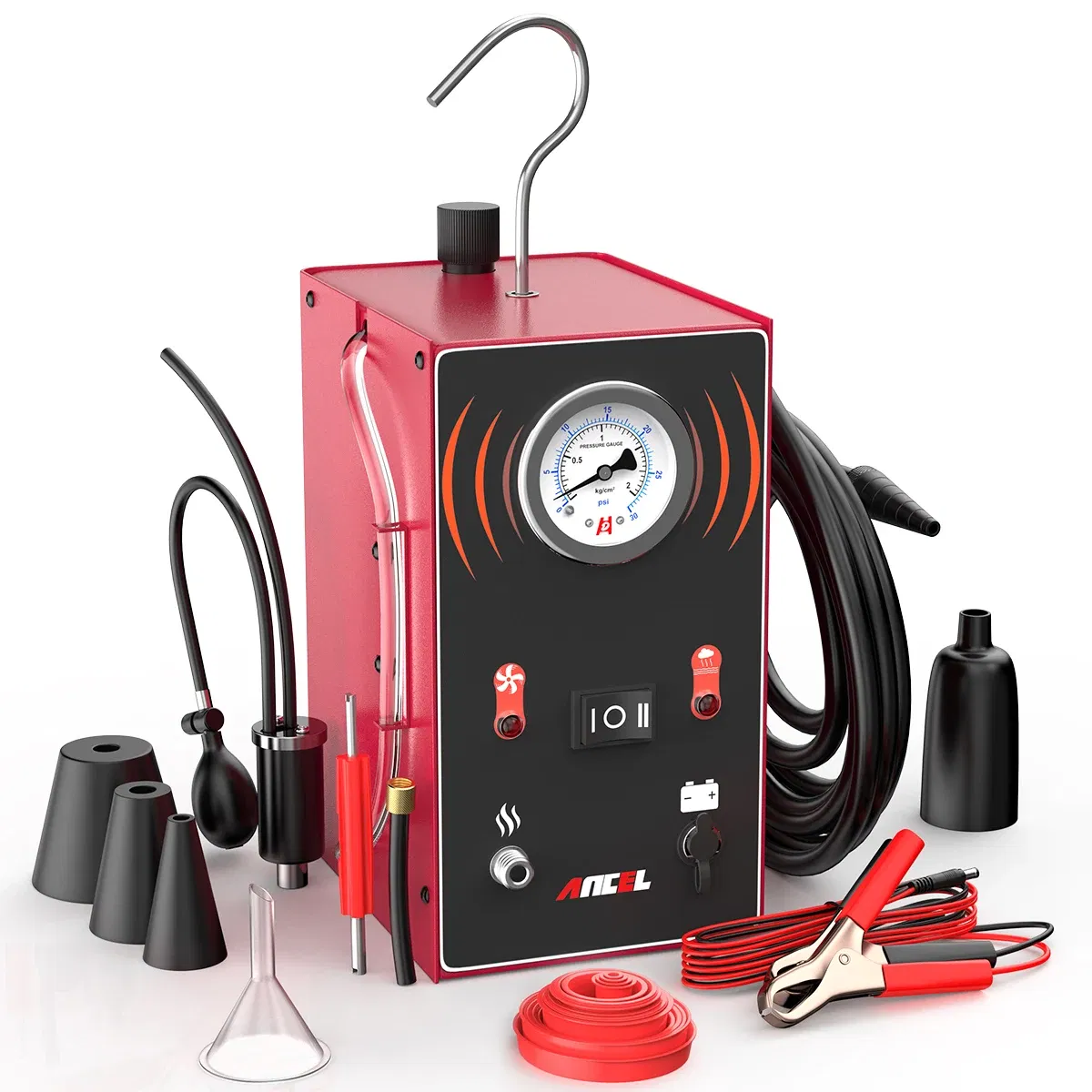 Color: Red, Ships From: CHINA - ANCEL S200 Car Gas Analyzers Smoke Leak Detector Automotive EVAP Leakage Gas Leakage Locator Oil Pipe Generator Diagnostic Tools