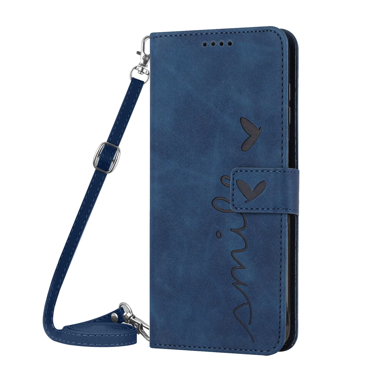 Color: Purple Pink, Ships From: CHINA, Material: Cotton Fabric - Love Heart Strap Leather Crossbody Phone Wallet Case Book Stand For Google Pixel 8 7 Pro 8A 7A 6A Girls Cute Shoulder Cover