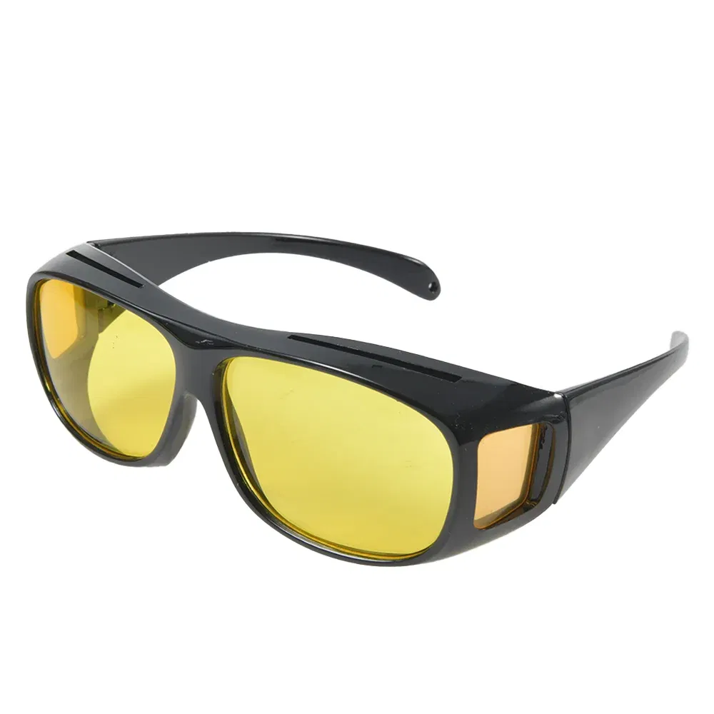 Color Name: Orange - Car Night Vision Sunglasses Night Driving Glasses Driver Goggles Unisex Sun Glasses UV Protection    Sunglasses