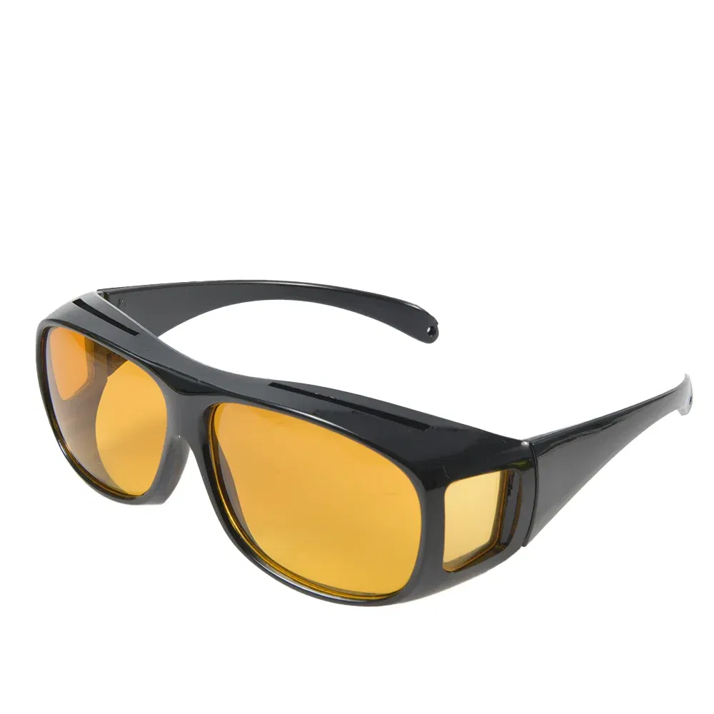 Color Name: Orange - Car Night Vision Sunglasses Night Driving Glasses Driver Goggles Unisex Sun Glasses UV Protection Sunglasses