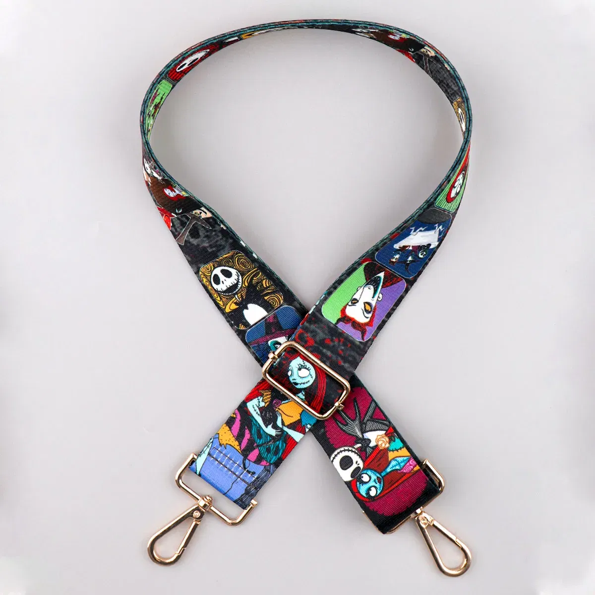 Color: Red - Cute Cat StitchLadies Messenger Bag Shoulder Strap Bag Strap One Shoulder Adjustable Shoulder Strap Accessories Bag Strap