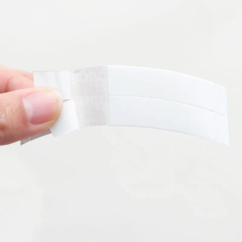 Color: WHITE, Size: 6 yards - 36/72/108PCS Super tape Waterproof Hair Tape Double Side Adhesive Super Tape Lace Wig Toupee Replacement Hairdresser Accessories