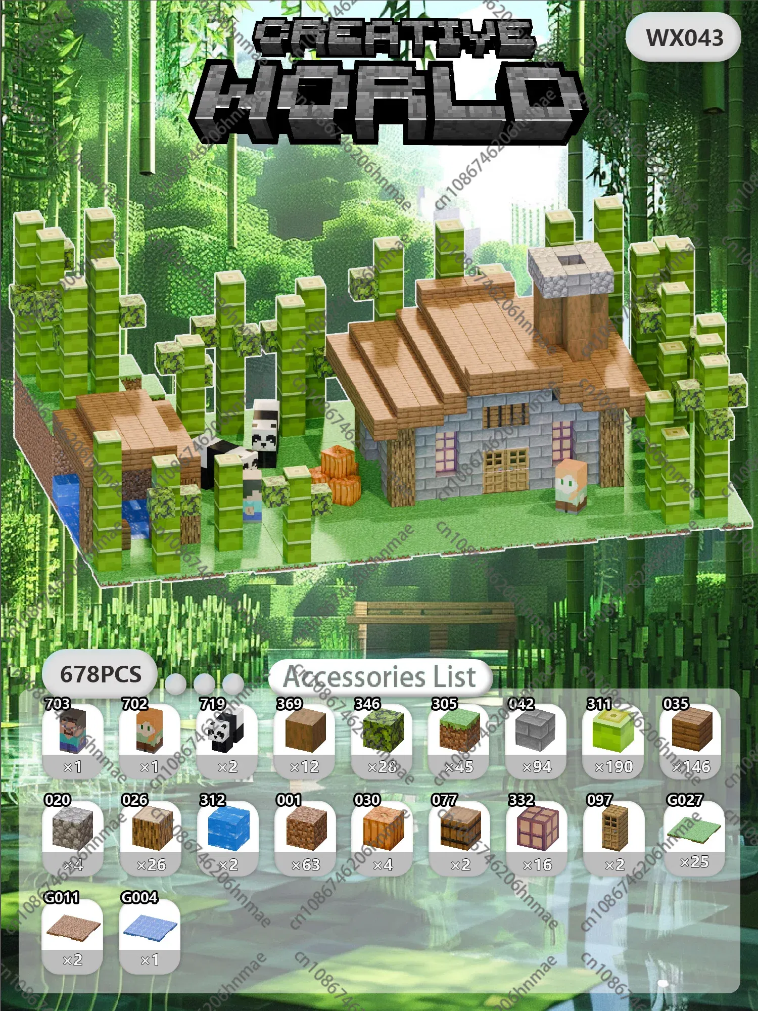 Color: Olive Green - Magnetic Building Blocks Mine World Magnet Cube Set for Boy Girl Kid Age 3+ DIY Pixel style Model Base plate STEM Toy Baseplate