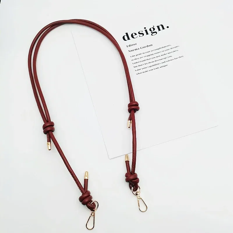 Color: Gold - Long Leather Shoulder Strap Crossbody Bag Adjustable Replacement Belt Handbag Strap Accessories DIY Bag Belt For Handbags