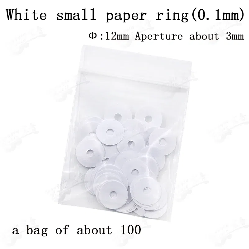 Color: light yellow - Triomphe piano adjustment maintenance tools spare parts 021 022 size paper ring paper washer gasket pin washer