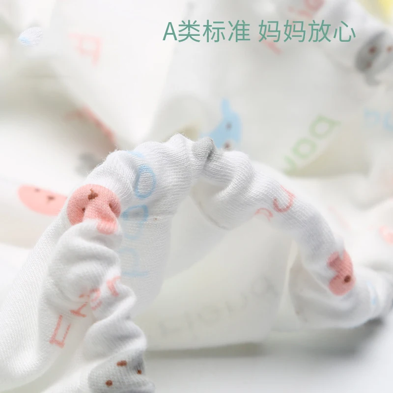 Color: WHITE - 130cm * 70cm Cotton Crib Top Baby Bed Cover Child Infant Newborn Mattress Cover Twill Cotton Bedding