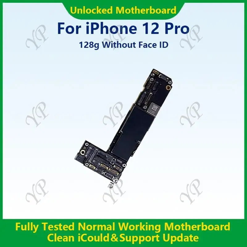 Color: Blue, Ships From: CHINA - Top Fully Tested Authentic Motherboard For iPhone 12 Pro Max 128g/256g Unlocked Mainboard With Face ID Cleaned iCloud Fast
