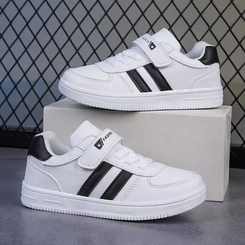Color: Beige, Shoe Size: 3 - Boy Kids teens Sneakers Winter Shoes Girls Sport Child Leisure Tenis Infantil Casual Warm Fashion Running basket fille 28-39