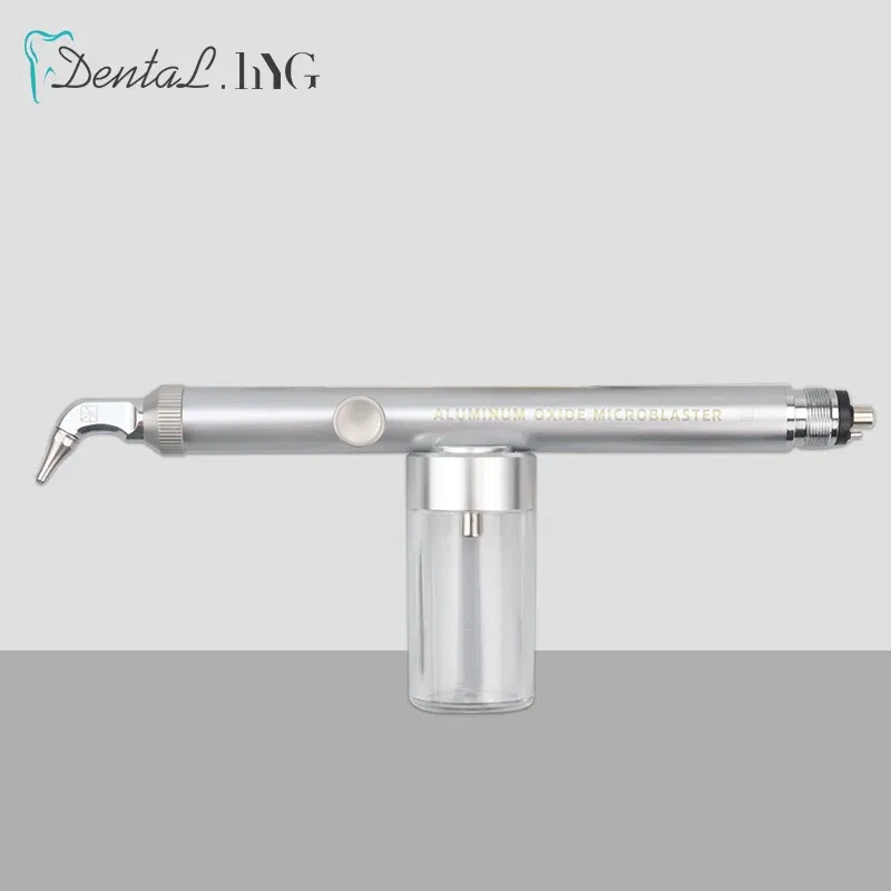 Color: GRAY - Dental Aluminum Oxide Micro Blaster Dental Alumina Air Abrasion Polisher Microetcher Sandblasting Sandblaster Lab Dentistry New