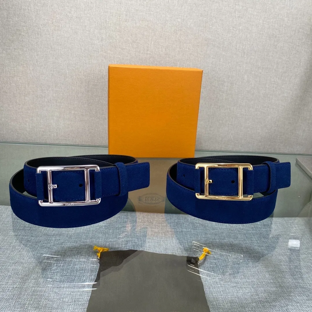 Color: Gold - High-end Men's and Women's Leather Belts, Casual and Versatile, Men's Pin Buckle Belt, Genuine Leather Gift Box, Gift