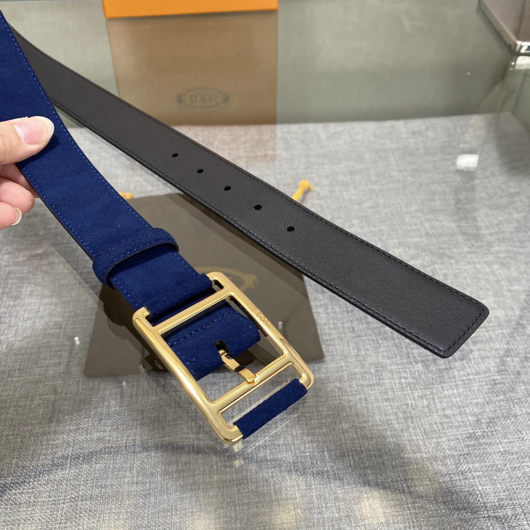 Color: Gold - High-end Men's and Women's Leather Belts, Casual and Versatile, Men's Pin Buckle Belt, Genuine Leather Gift Box, Gift