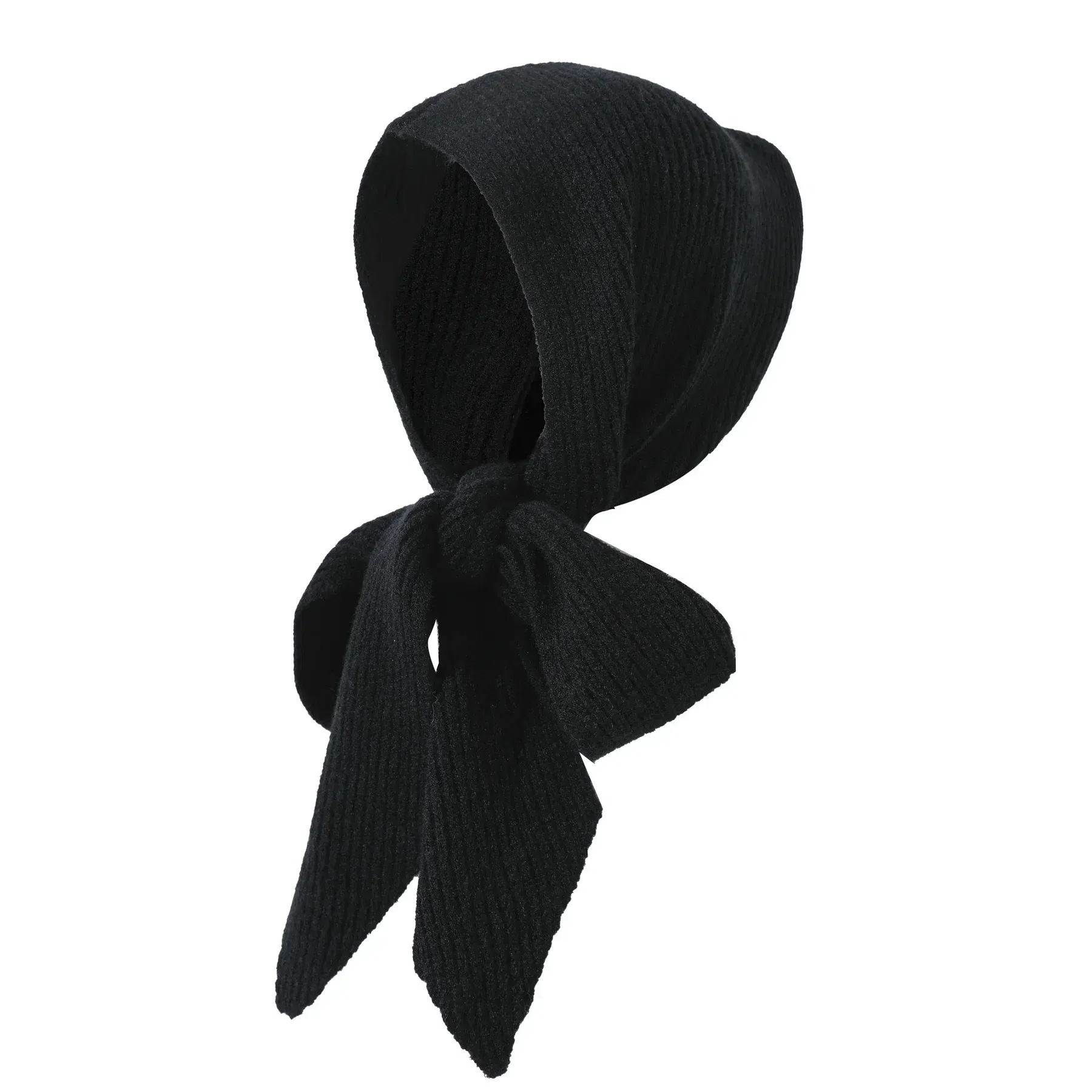 Color: PURPLE, Size: One Size - Big Knitted Hat Beanies Cap for Men&Women Winter Warm Unisex Hooded Hat Neck Collar Scarf Cap Ski Cold Hat Balaclava Caps Bonnet