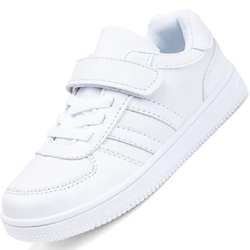 Color: Beige, Shoe Size: 7.5 - Boy Kids teens Sneakers Winter Shoes Girls Sport Child Leisure Tenis Infantil Casual Warm Fashion Running basket fille 28-39