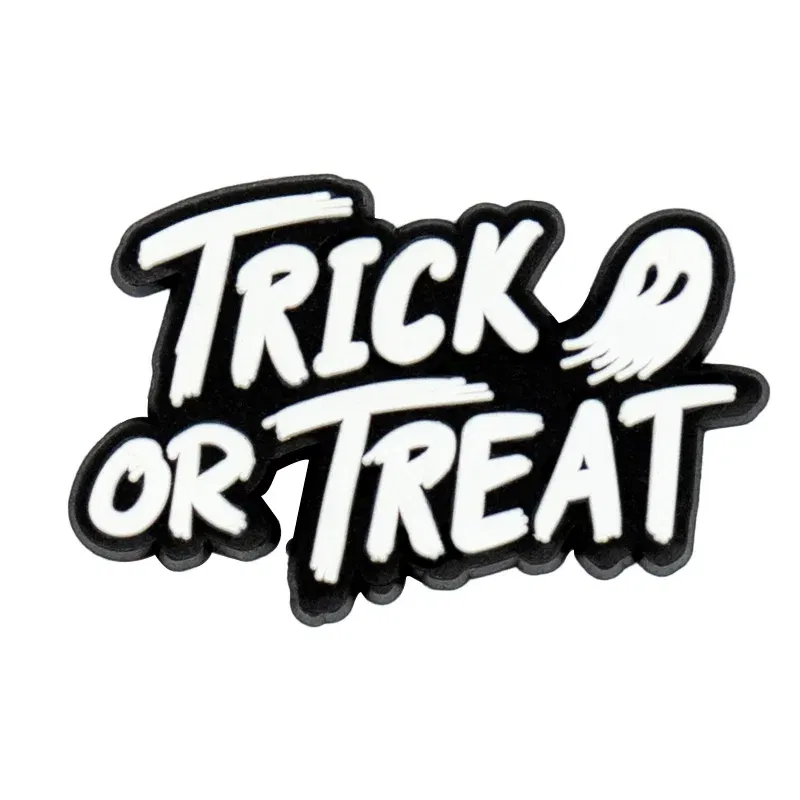 Color: transparent - Halloween Shoe Charms Funny Ghosts Pumpkin Clog Charms Sweets Candles Broom Shoe Clips Decorations Chips Cats Bats Clips Jeans