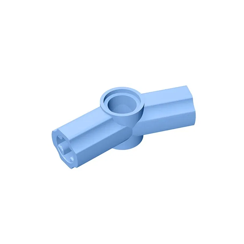 Color: tan - Gobricks GDS-918 Technical, Axle and Pin Connector Angled #3 - 157.5 degrees compatible with lego 32016 Building Blocks