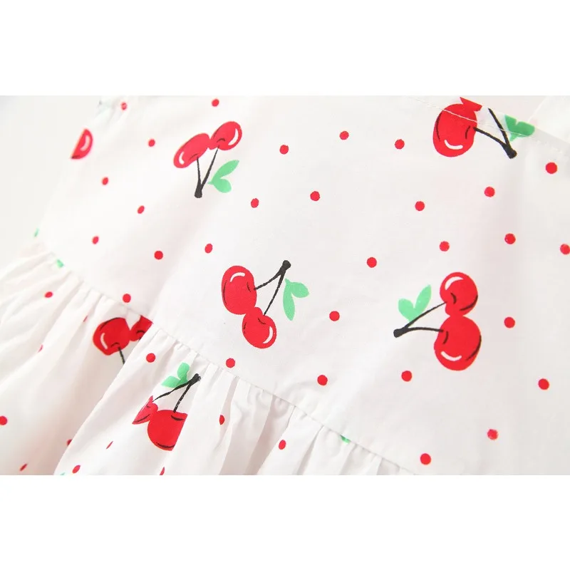 Color: Pink, Kid Size: 3T - 1Pc Kids Girl Summer Sleeveless Dress Cute Print Bow Casual Dress with Straw Hat